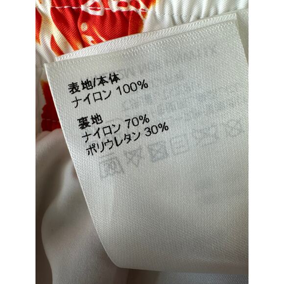 Louis Vuitton Red Bleached Bandana Monogram Swim Shorts - Picture 7 of 8